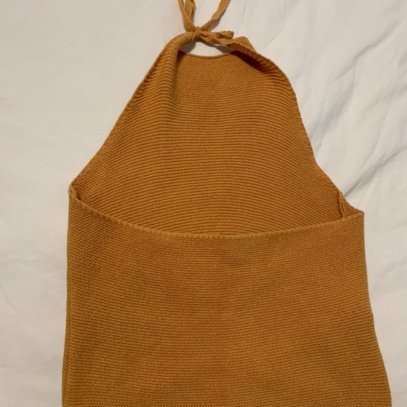 Brandy Melville Knit Halter Tops - Picture 2 of 4